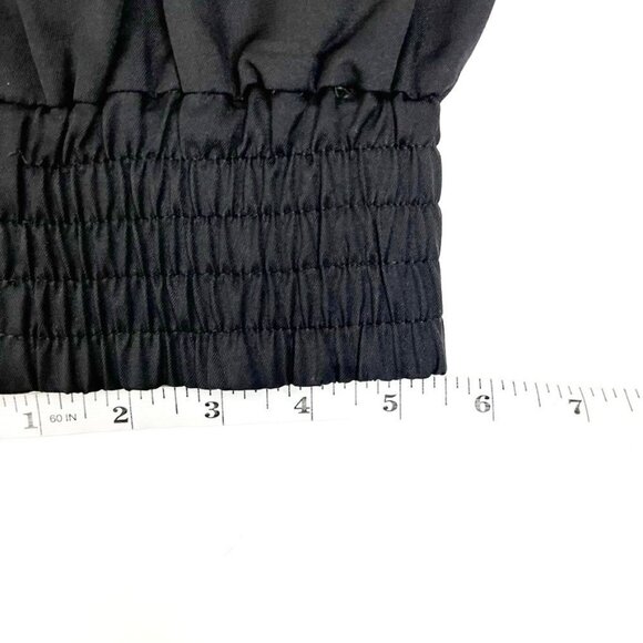 BCBGeneration Cropped Jogger Trouser. Black. Size 8 - Picture 13 of 15